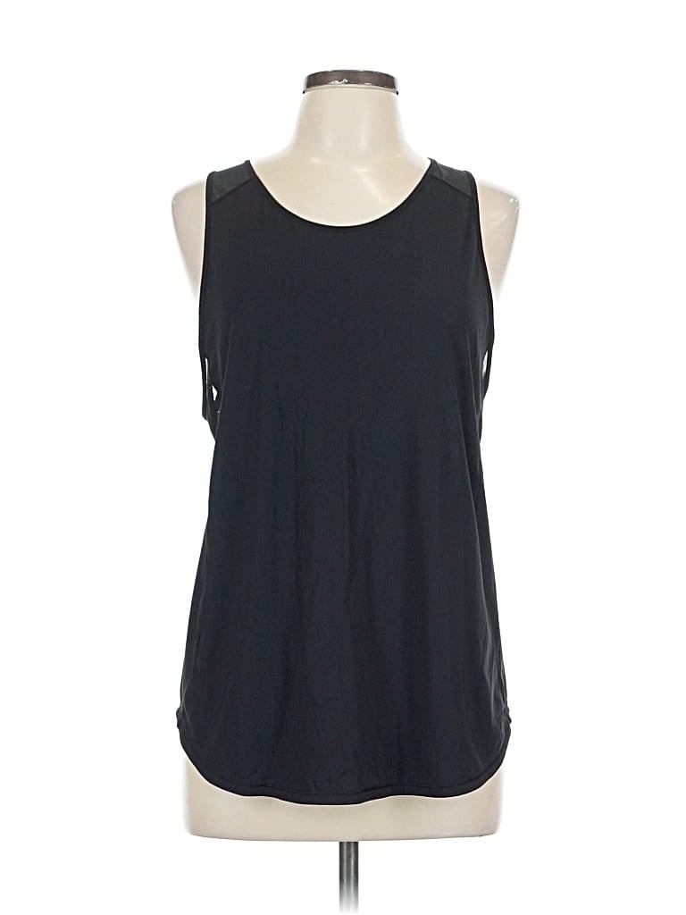 Pre-owned Lululemon Athletica Sleeveless T-shirt In Black