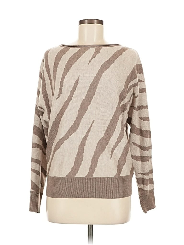 Click to view more detailed imagery on our partner's website Pre-owned Tahari Pullover Sweater In Brown