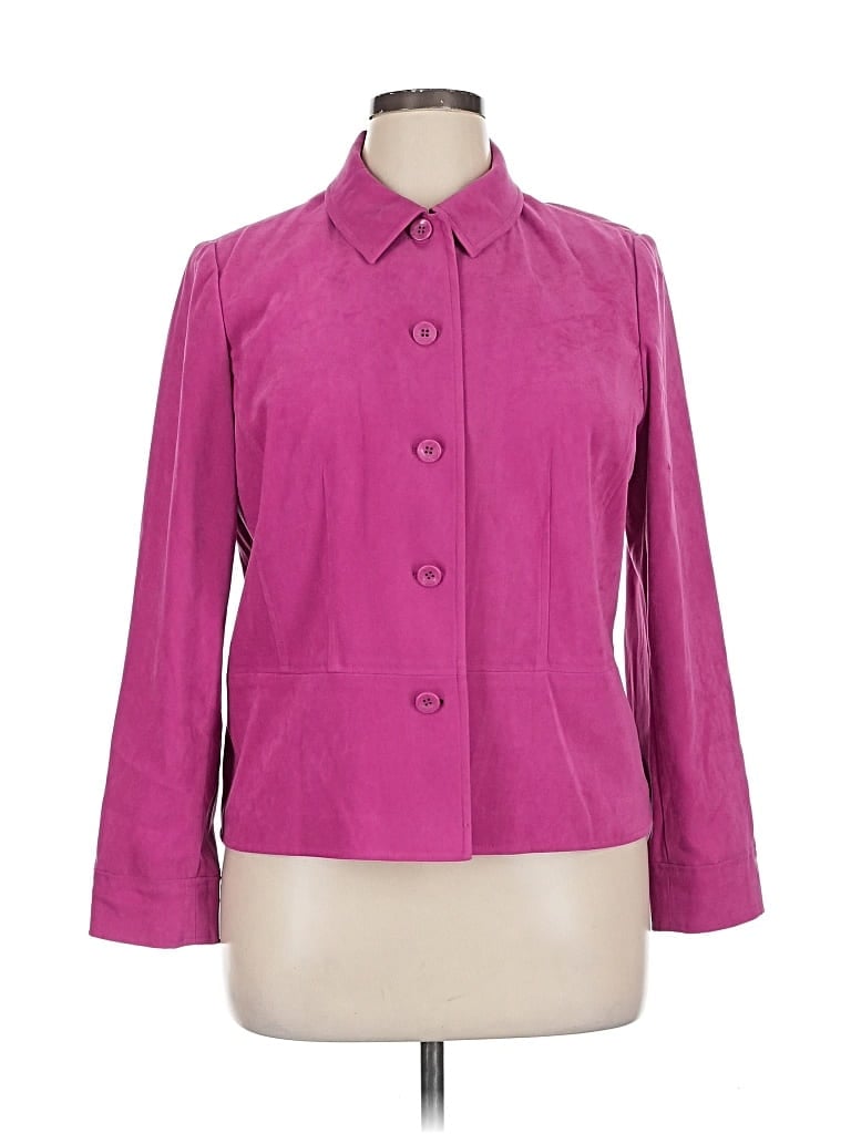 Pre-owned Jm Collection Jacket In Pink