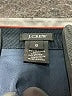 J.Crew 100% Silk Stripes Red Silk Skirt Size 6 - photo 3