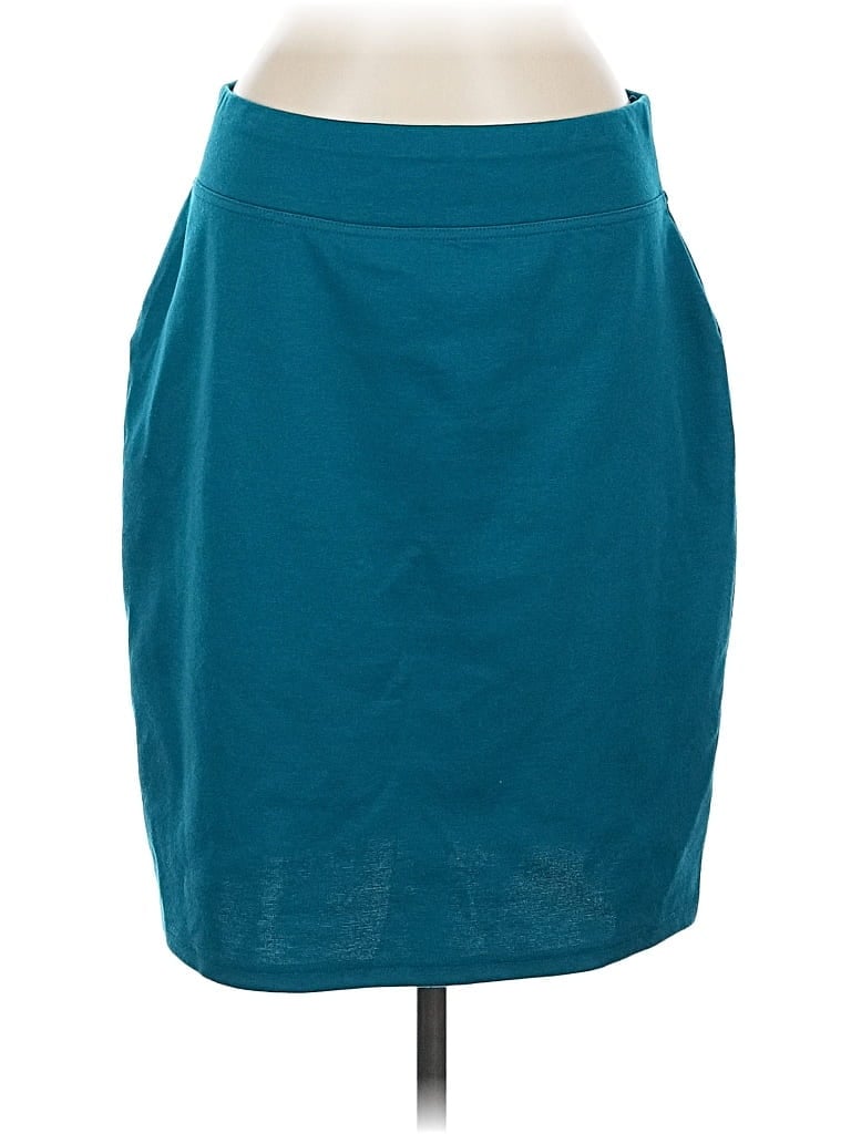 Pre-owned Style & Co Casual Skirt In Blue