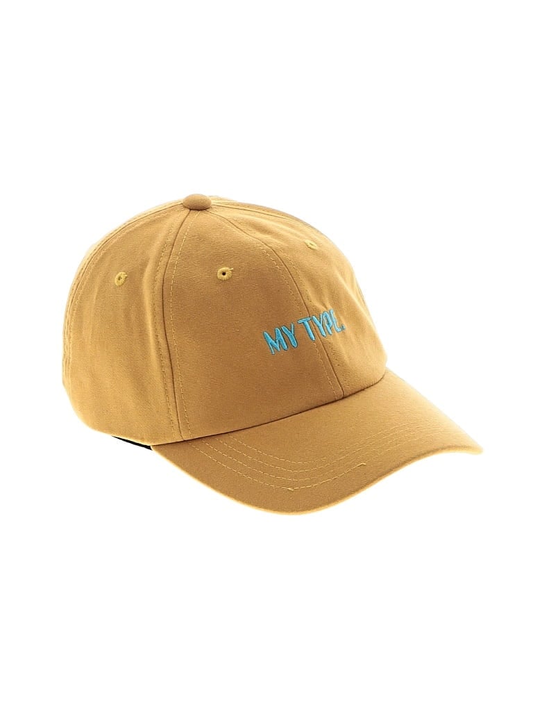 Pre-owned Assorted Brands Baseball Cap In Yellow