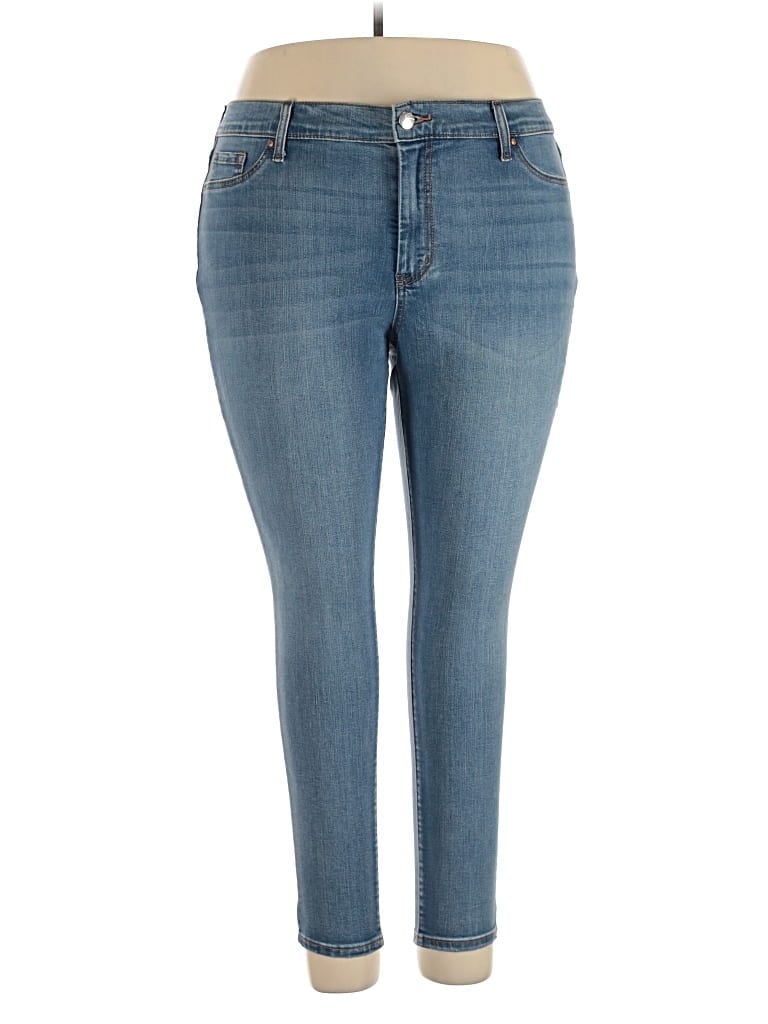Pre-owned Jessica Simpson Jeans In Blue