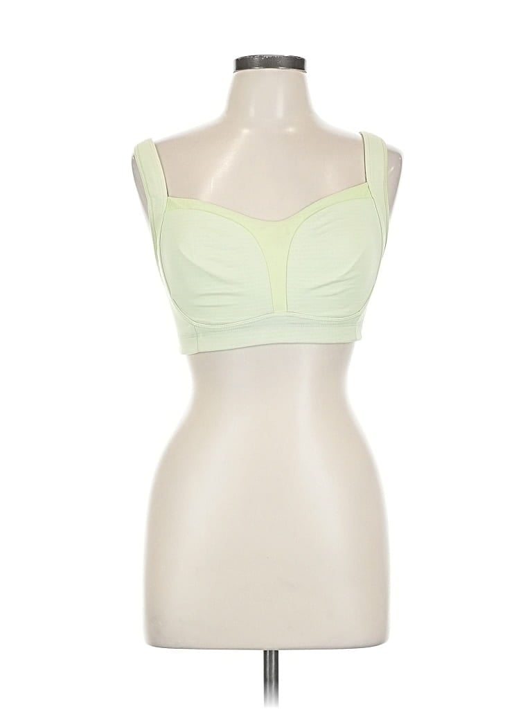 Pre-owned Lululemon Athletica Sports Bra In Green