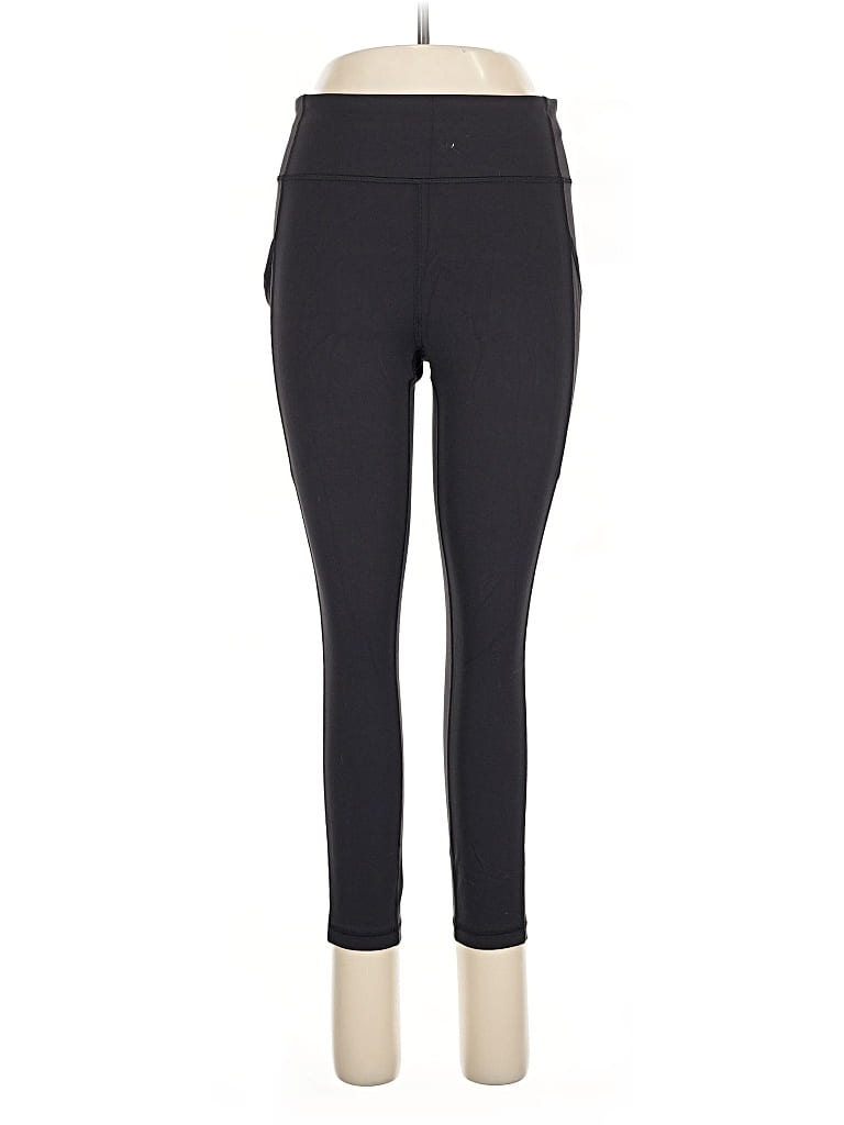 Pre-owned Lululemon Athletica Active Pants In Black