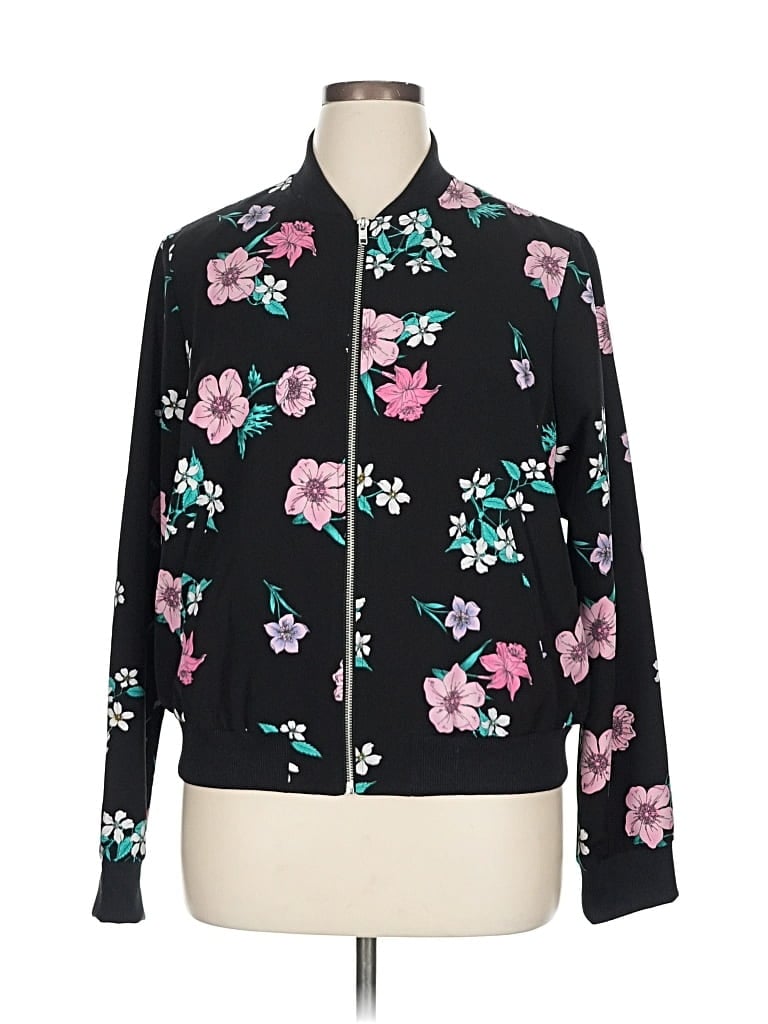 LANE BRYANT Pre-owned Jacket In Black