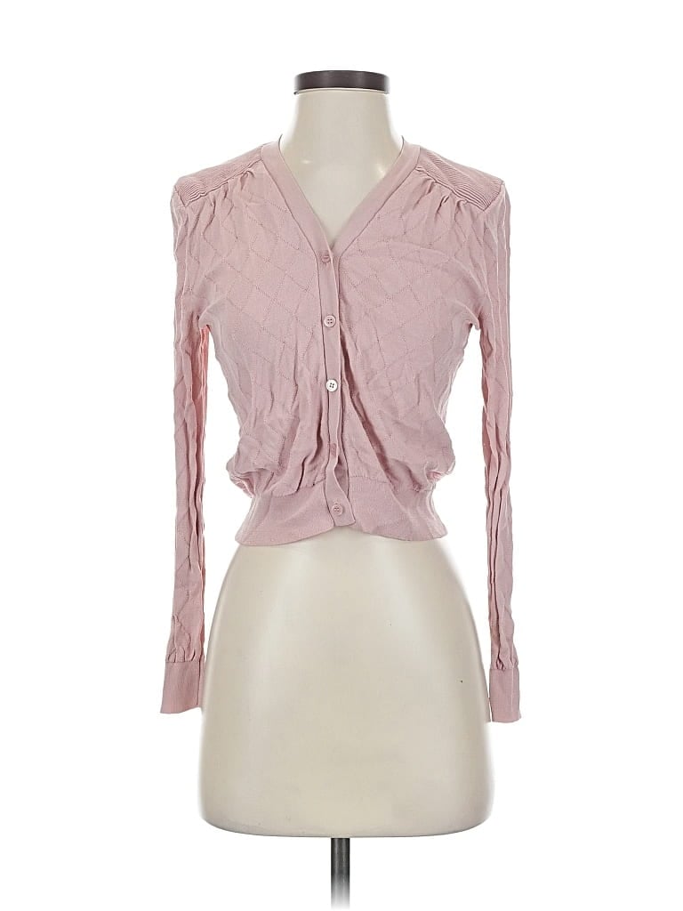 Pre-owned Daniel Rainn Cardigan Sweater In Pink