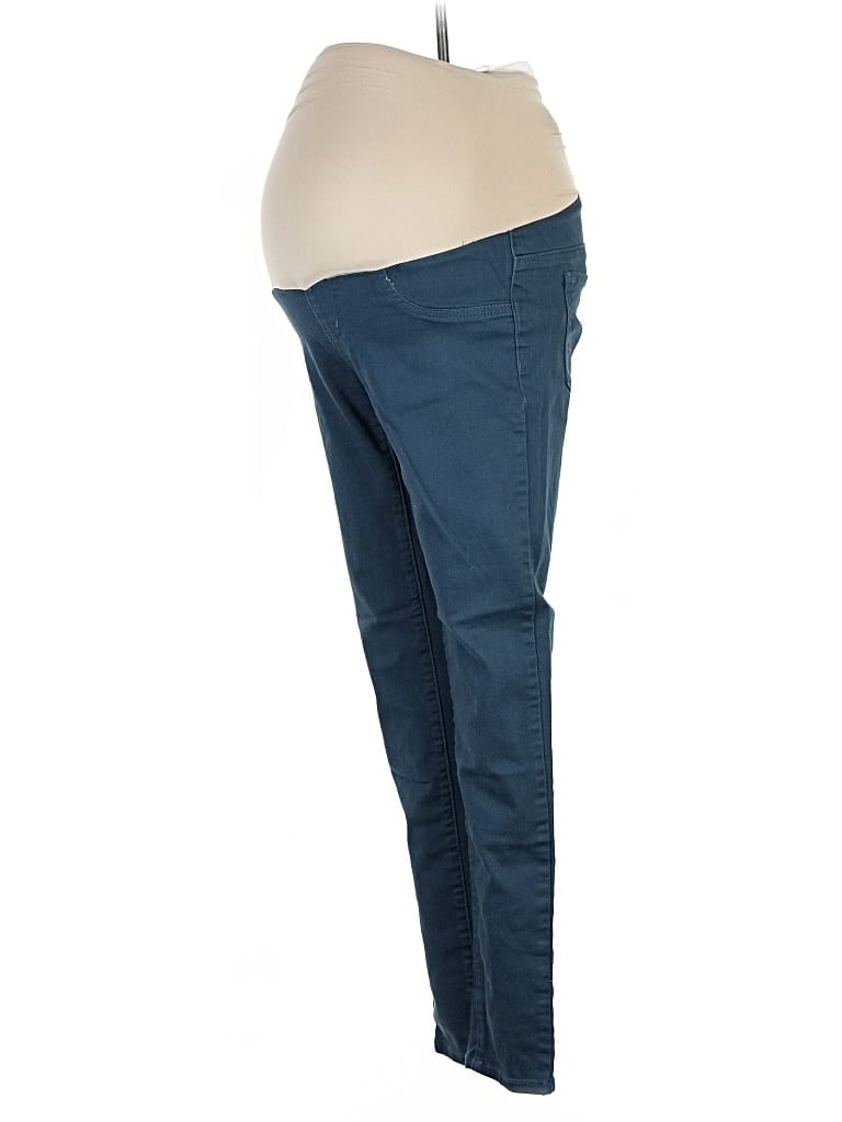 Pre-owned Motherhood Jeggings In Blue