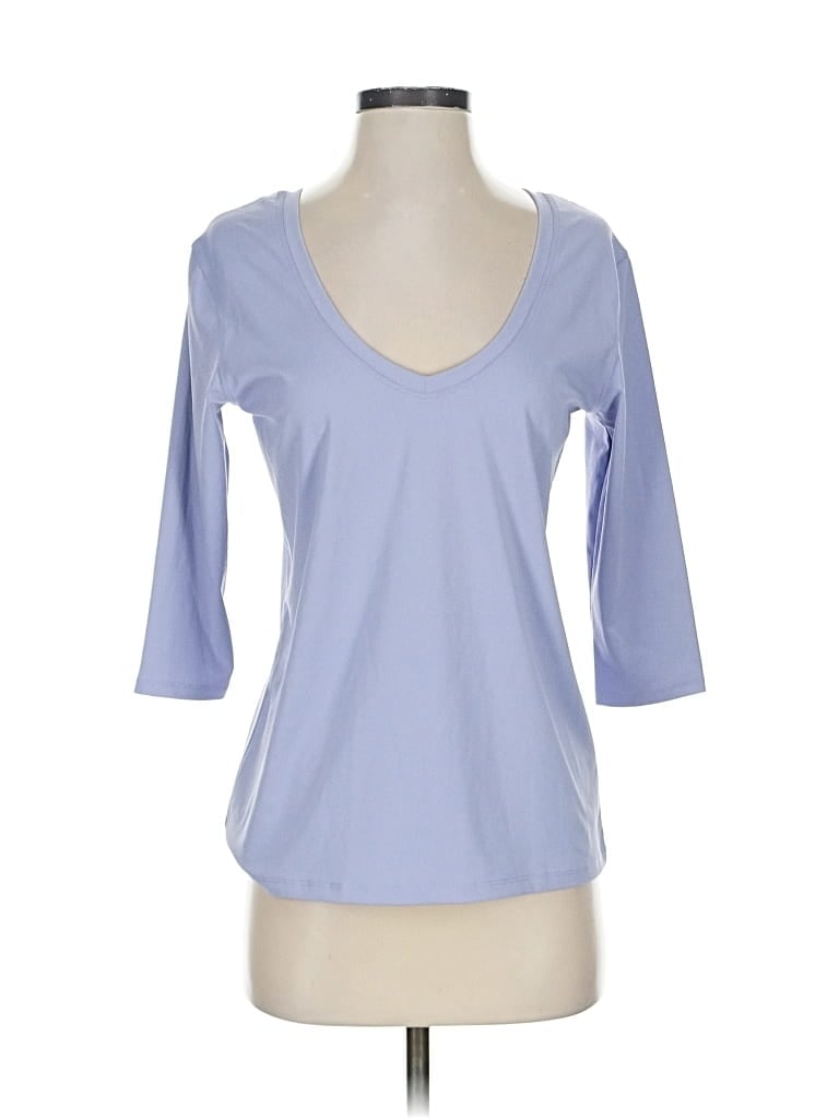 Click to view more detailed imagery on our partner's website Pre-owned Fabletics 3/4 Sleeve T-shirt In Purple