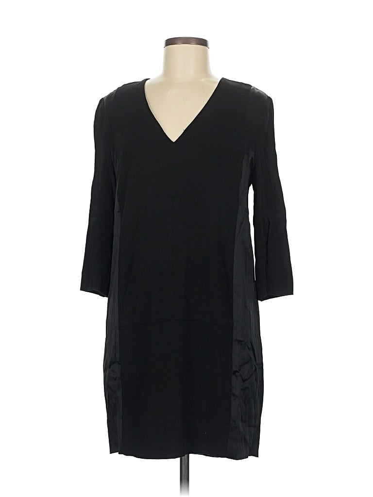 Pre-owned Sandro Casual Dress In Black