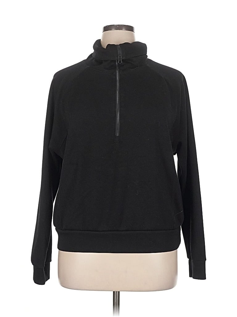 Pre-owned Unbranded Turtleneck Sweater In Black