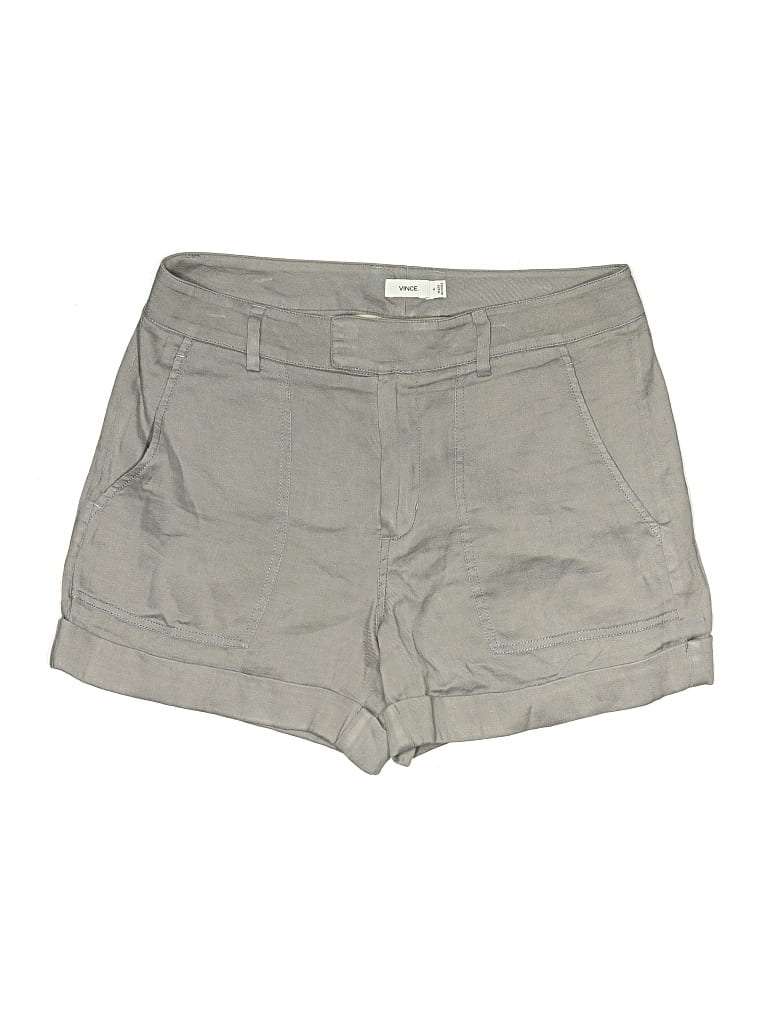 Pre-owned Vince Khaki Shorts In Gray