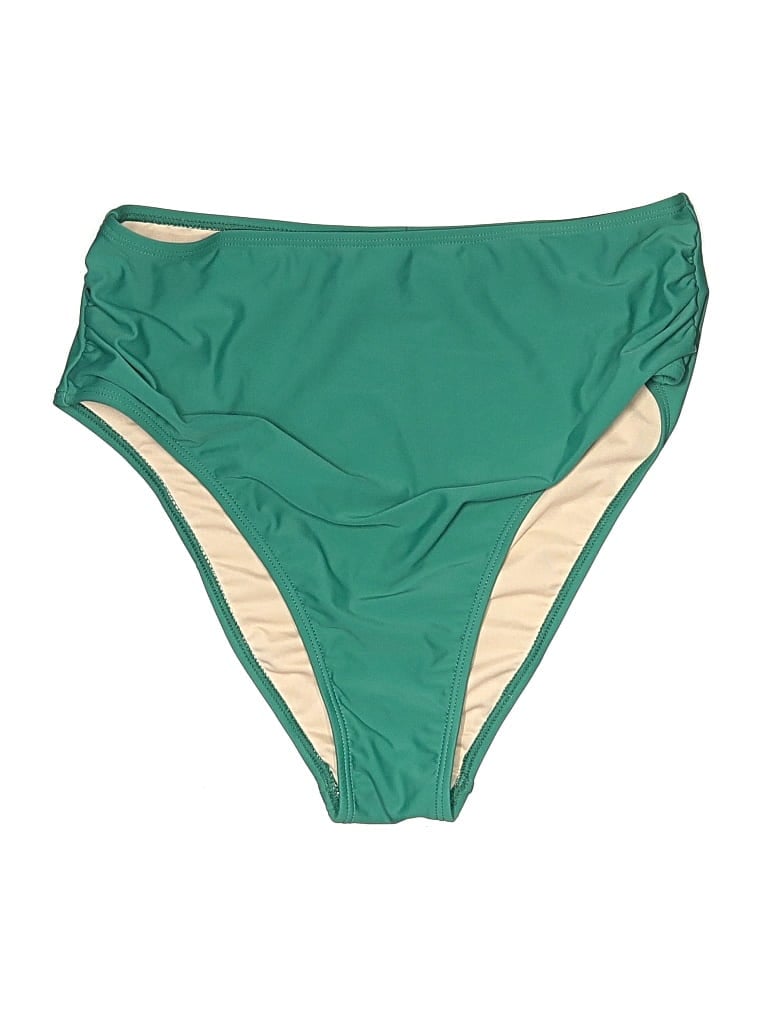 UNBRANDED Pre-owned Swimsuit Bottoms In Green