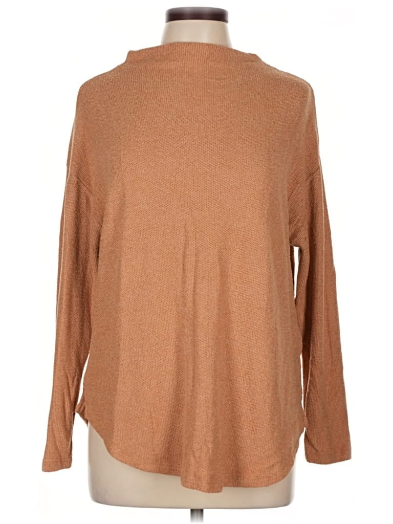 Pre-owned Old Navy Turtleneck Sweater In Brown