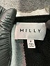 Milly 100% Wool Color Block Gray Cocktail Dress Size P (petite) - photo 7