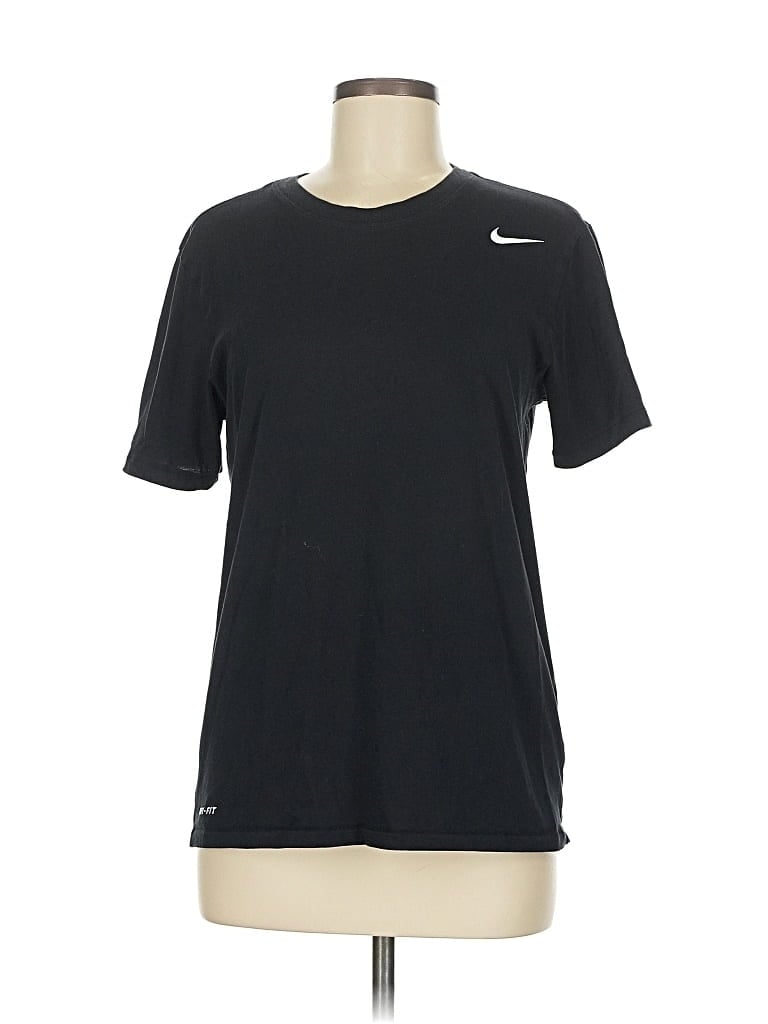 NIKE Pre-owned Active T-shirt In Black