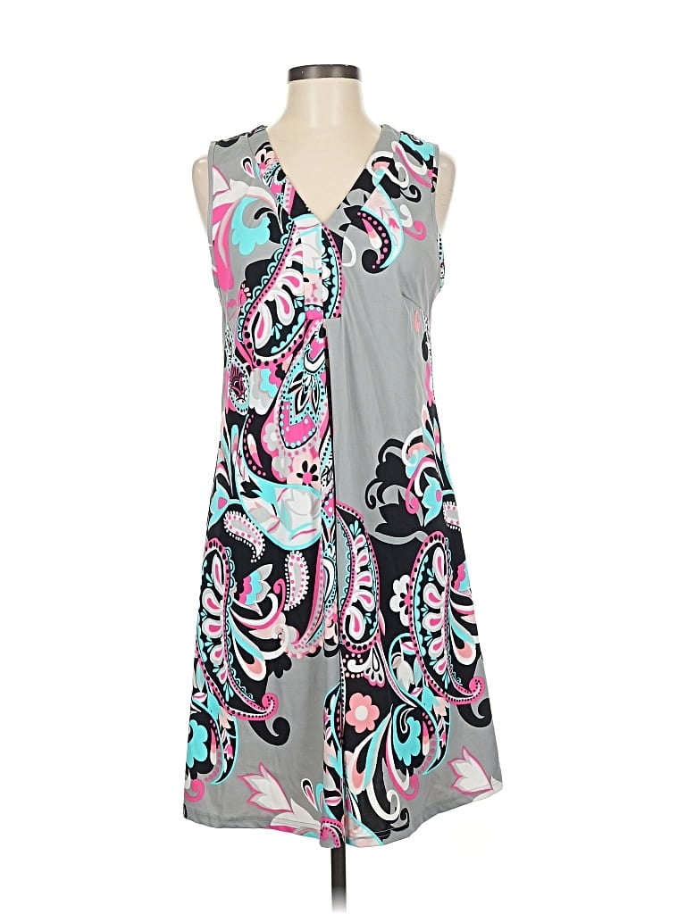 Pre-owned Aryeh Casual Dress In Gray