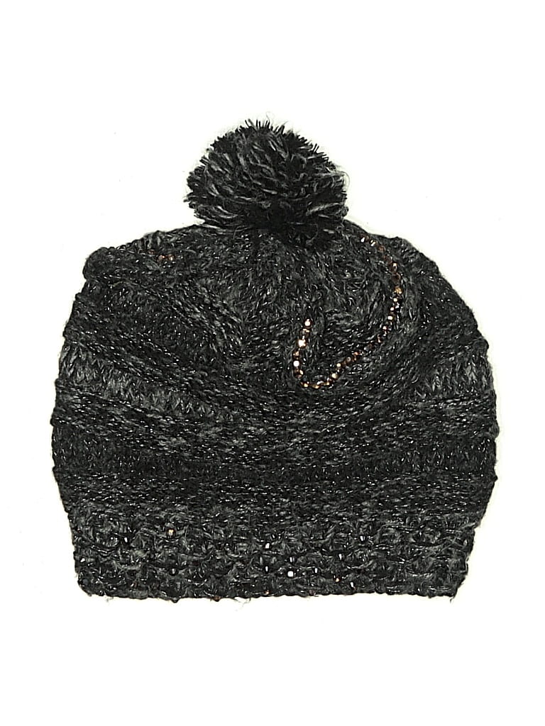 Pre-owned Unbranded Beanie Hat In Gray