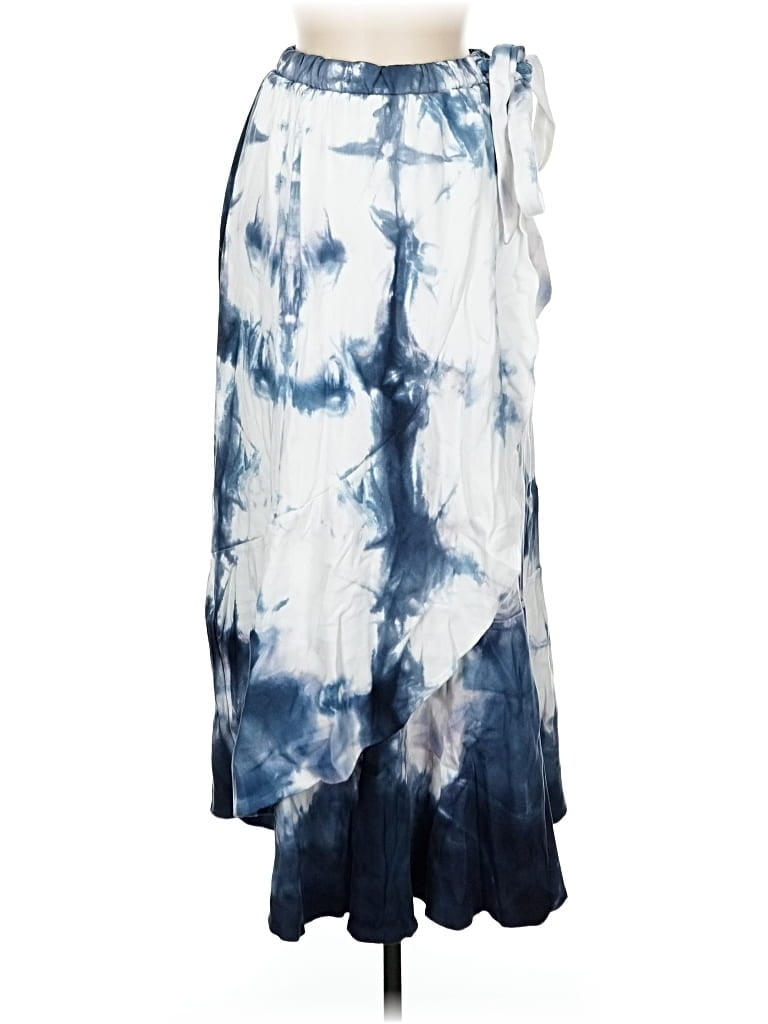 Pre-owned Go Couture Casual Skirt In Blue