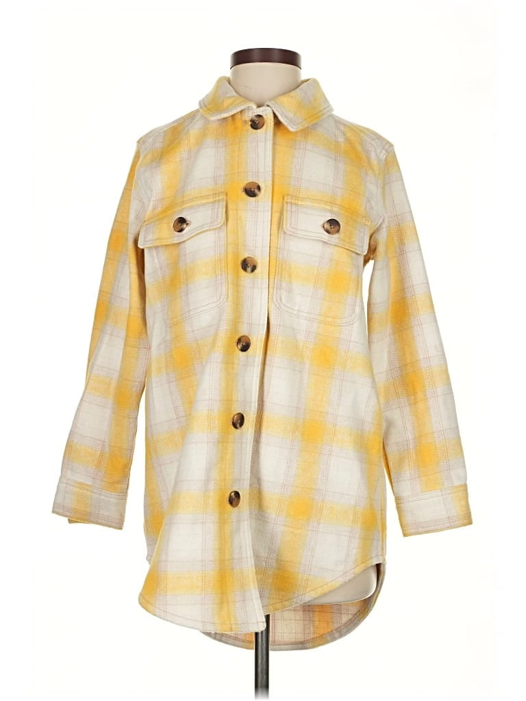 Pre-owned Old Navy Coat In Yellow