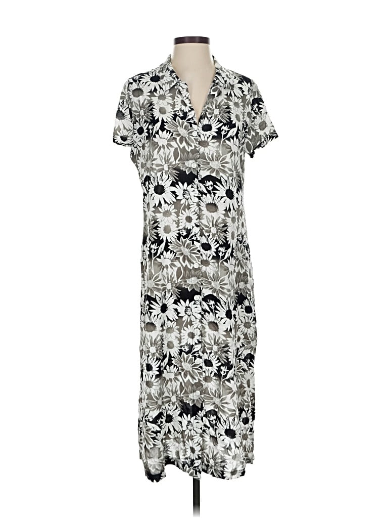 Pre-owned Assorted Brands Casual Dress In Silver