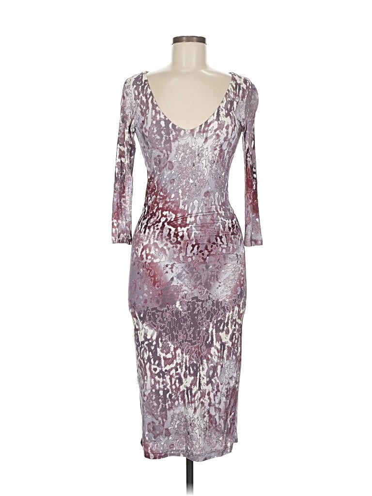 Pre-owned Baukjen Cocktail Dress In Burgundy