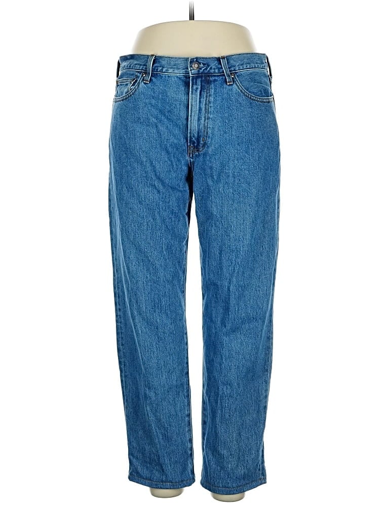 Pre-owned Lands' End Jeans In Blue