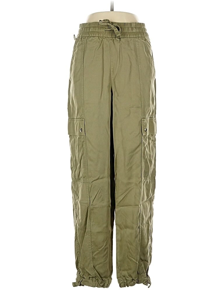 Pre-owned Athleta Cargo Pants In Green