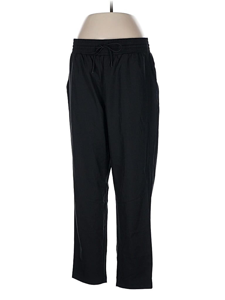 Pre-owned Gap Fit Track Pants In Black