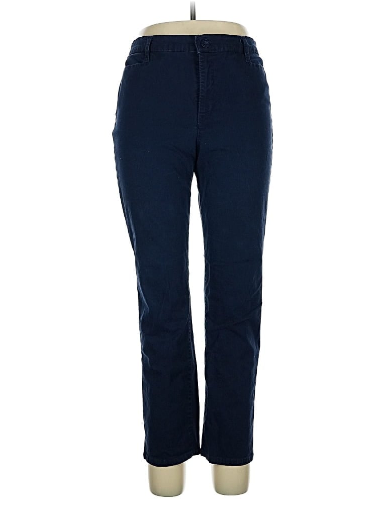 Pre-owned Gloria Vanderbilt Casual Pants In Blue