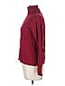 Cullen Burgundy Red Silk Pullover Sweater Size L - photo 5