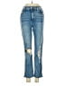 REVICE Hearts Blue Jeans Size 26 waist - photo 1