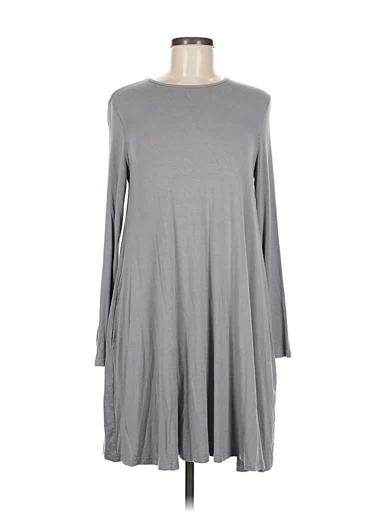 Pre-owned She + Sky Casual Dress In Gray