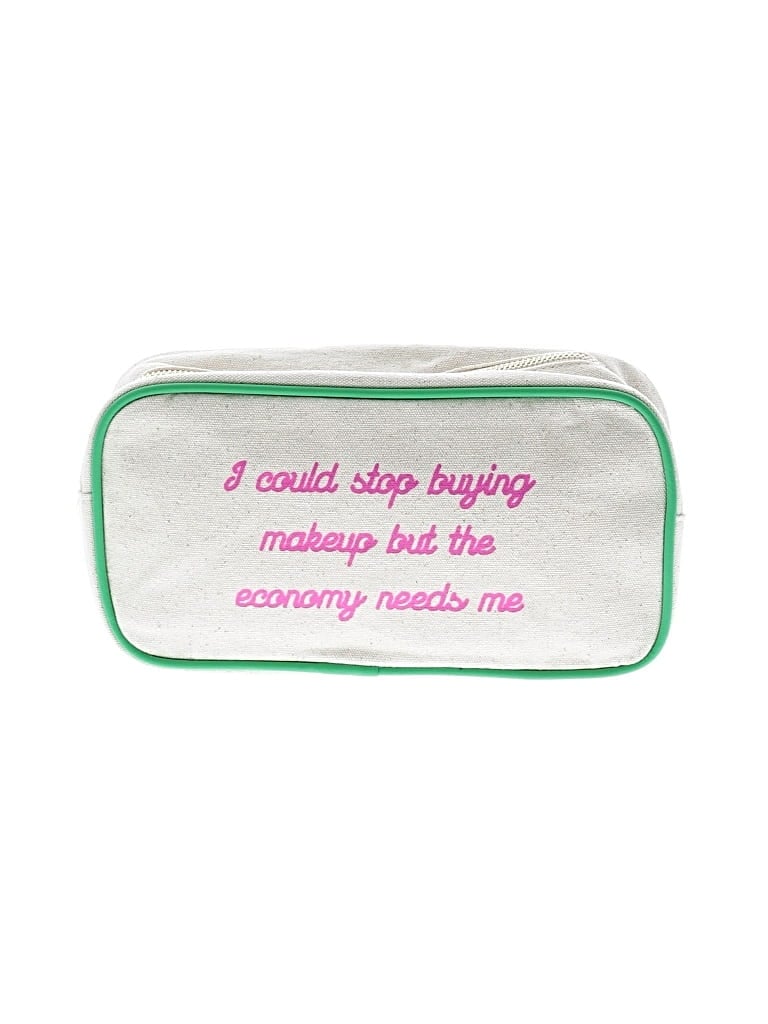 Pre-owned Unbranded Makeup Bag In White