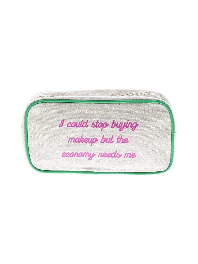 Pre-owned Unbranded Makeup Bag In White