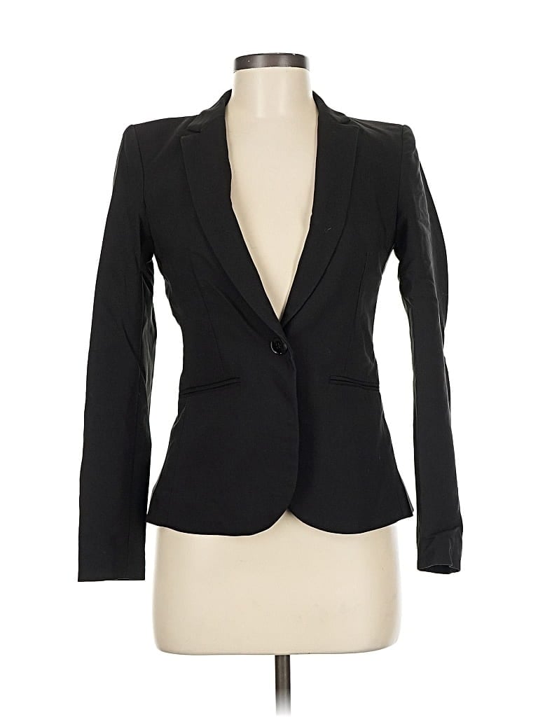 H&M Pre-owned Blazer Jacket In Black