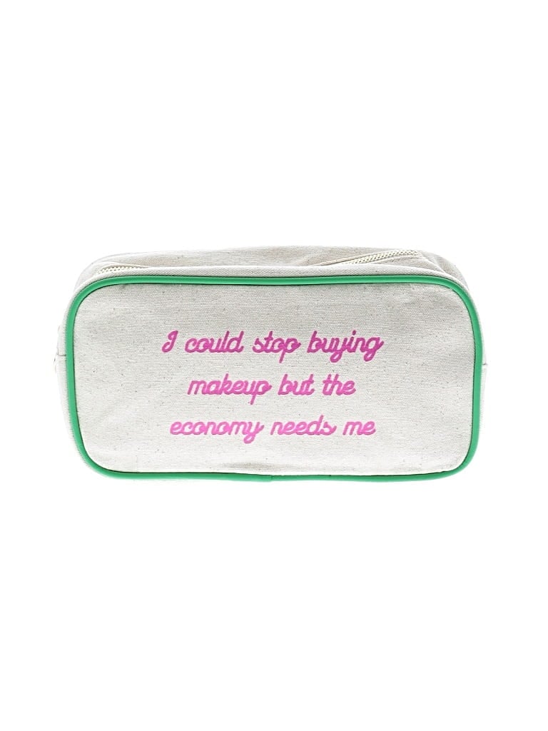 Pre-owned Unbranded Makeup Bag In White