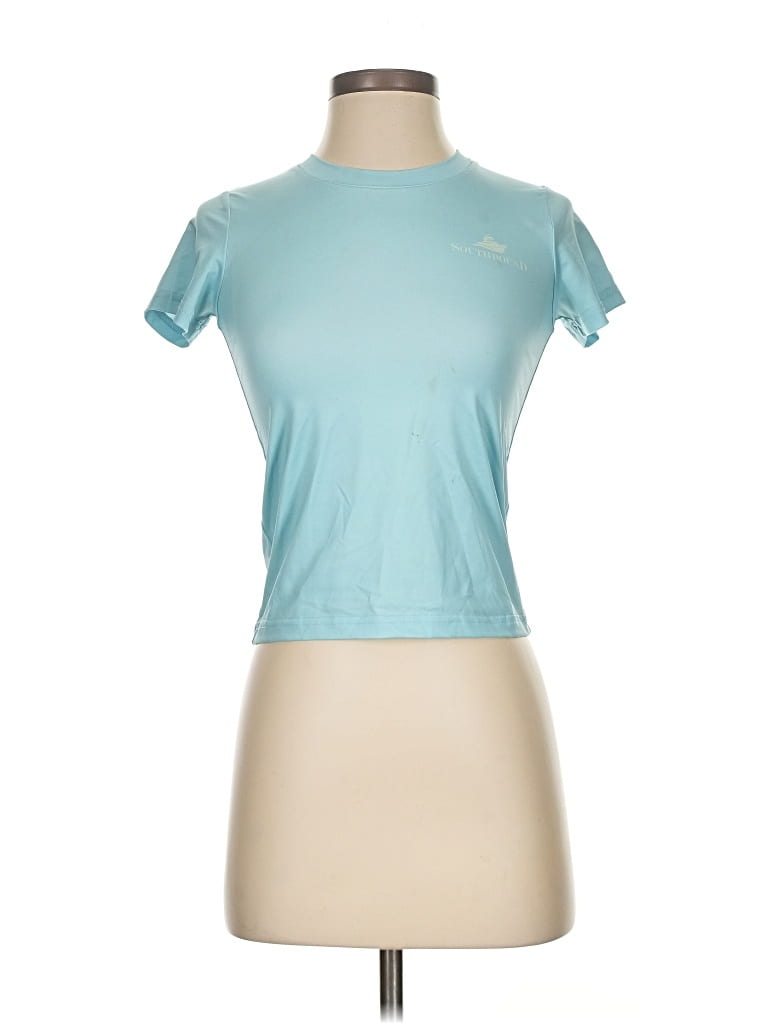 Pre-owned Assorted Brands Active T-shirt In Blue