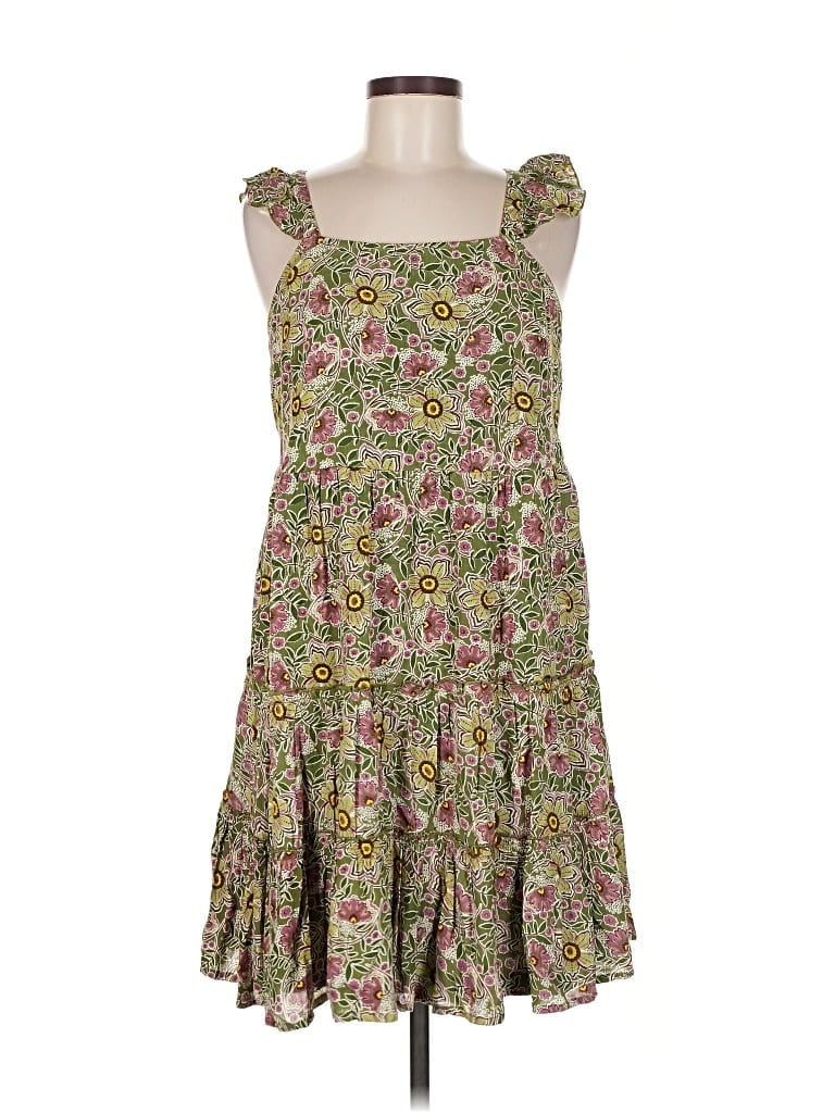 Pre-owned Maurices Casual Dress In Green