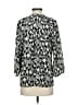 Joie 100% Silk Silver 3/4 Sleeve Silk Top Size XS - photo 2