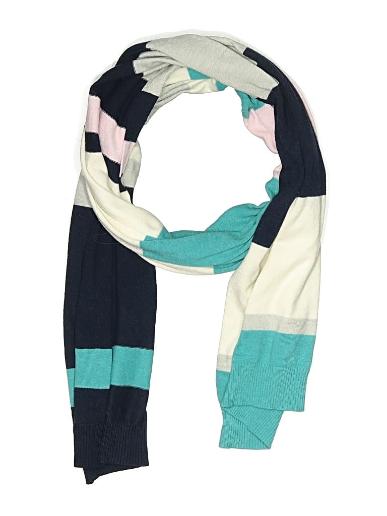 Pre-owned T By Talbots Scarf In Blue