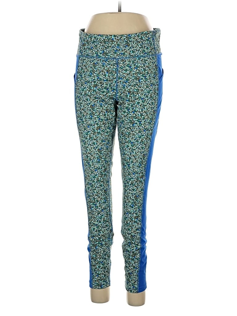 Pre-owned Lands' End Active Pants In Blue