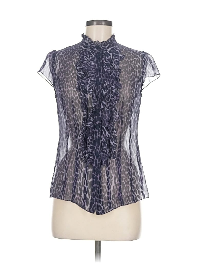 Click to view more detailed imagery on our partner's website Pre-owned Nanette Lepore Sleeveless Blouse In Blue