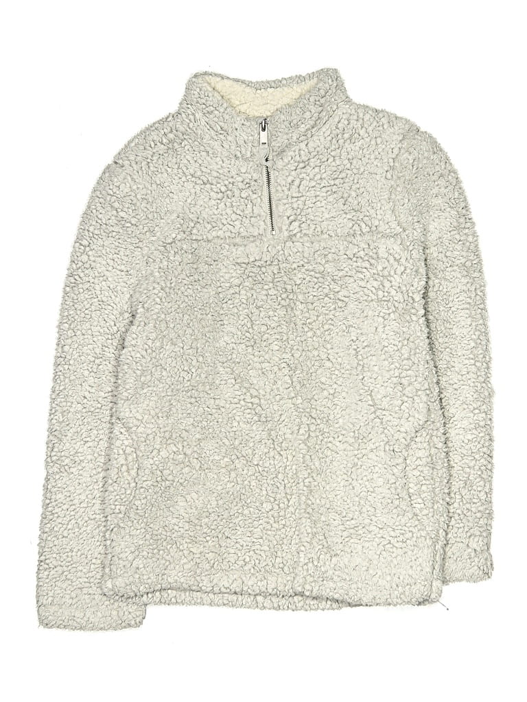 Pre-owned C&c California Kids' Fleece Jacket In Gray