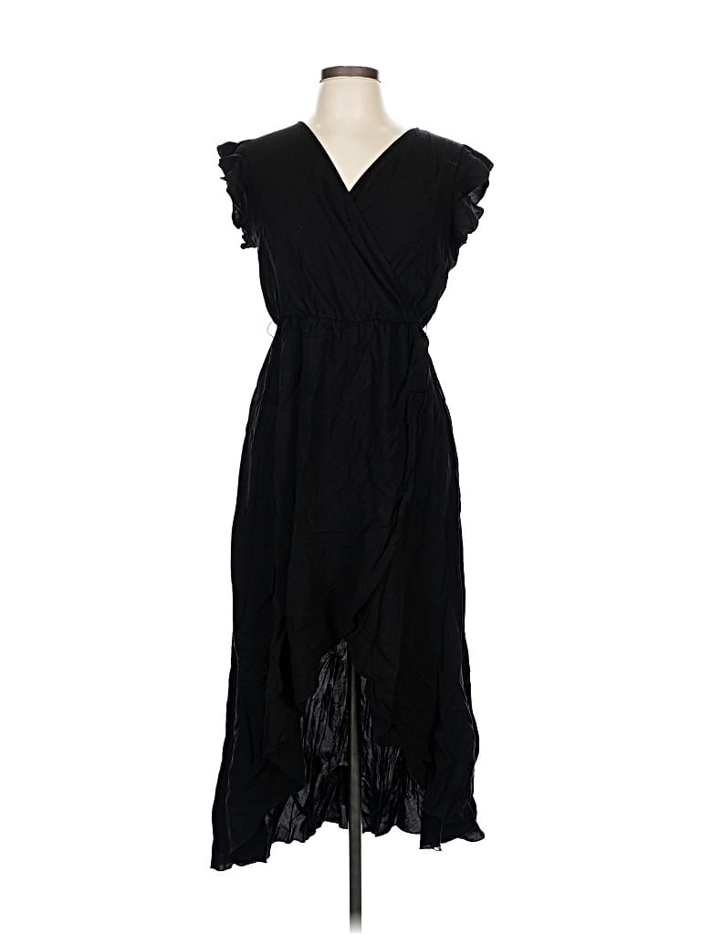 Pre-owned Grecerelle Cocktail Dress In Black