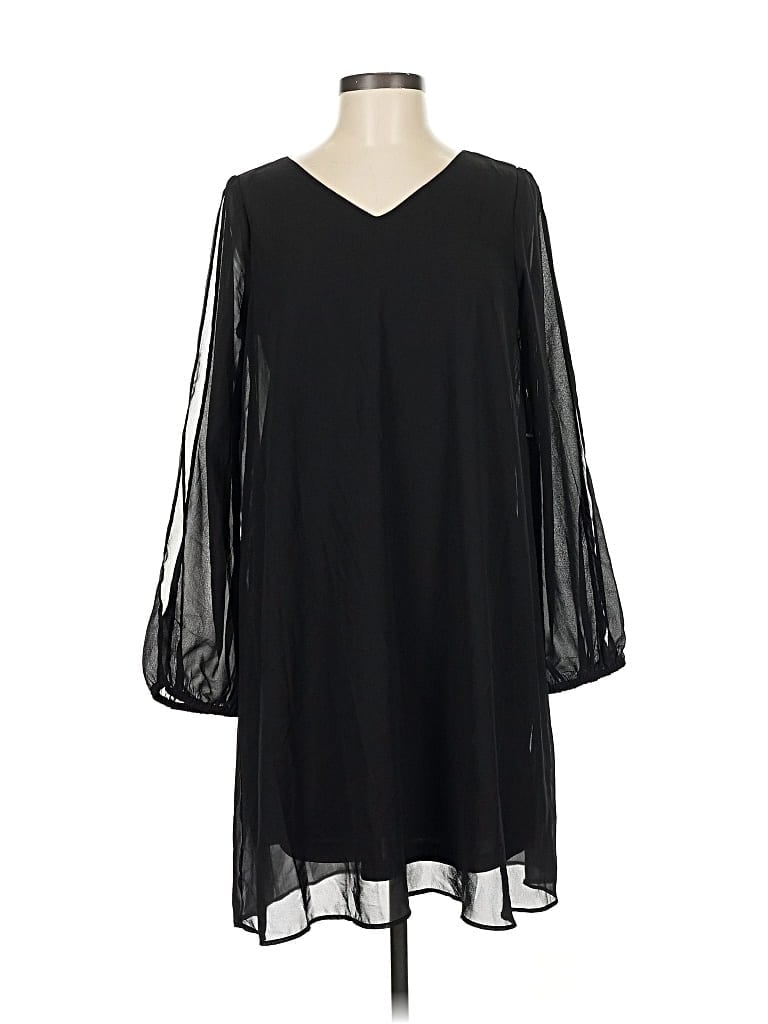 Tash + Sophie Casual Dress In Black