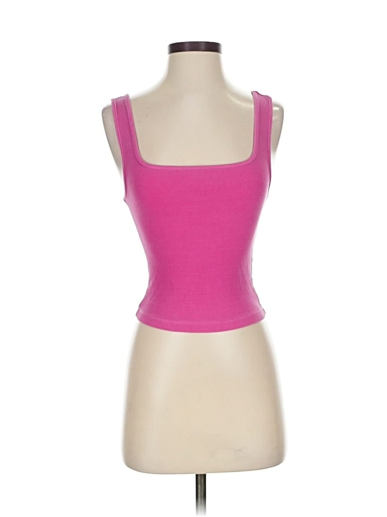 Pre-owned Old Navy Tank Top Pink Strapless Neckline Tops