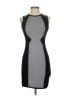 Milly 100% Wool Color Block Gray Cocktail Dress Size P (petite) - photo 1