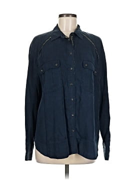 Free People Long Sleeve Button Down Shirt