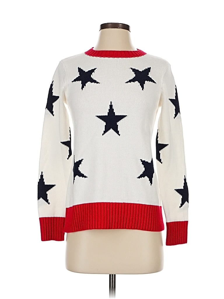 Sail To Sable Pullover Sweater In White